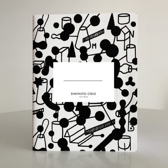 libreta diagrama diminuto cielo