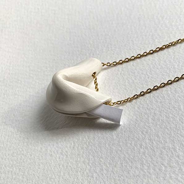 Collar personalizado “GALLETA DE LA FORTUNA” - Imagen 3