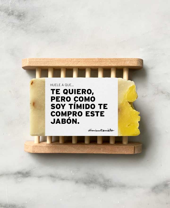 jabón artesanal personalizado